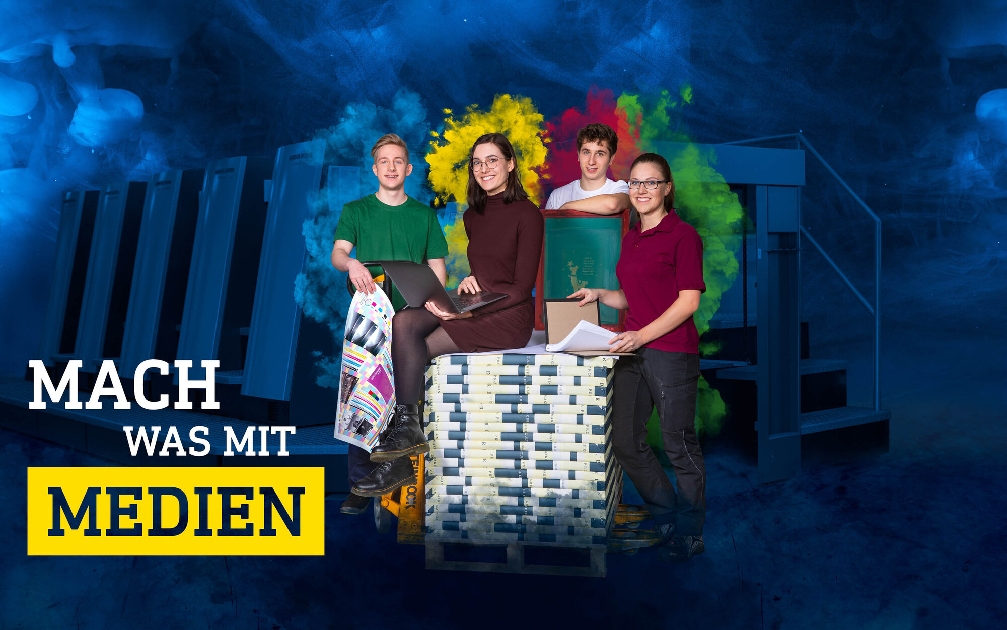 Auszubildende Medienberufe Mach was mit Medien
